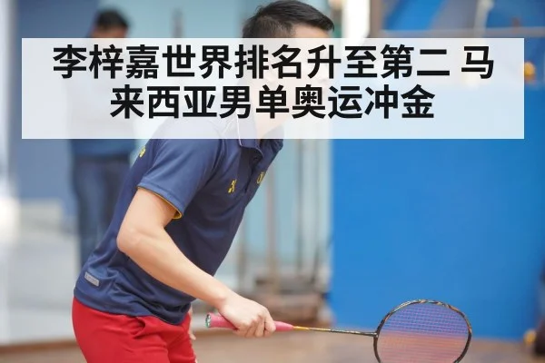 李梓嘉世界排名升至第二 马来西亚男单奥运冲金